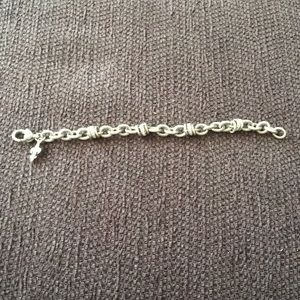 Judith Ripka chain link bracelet
